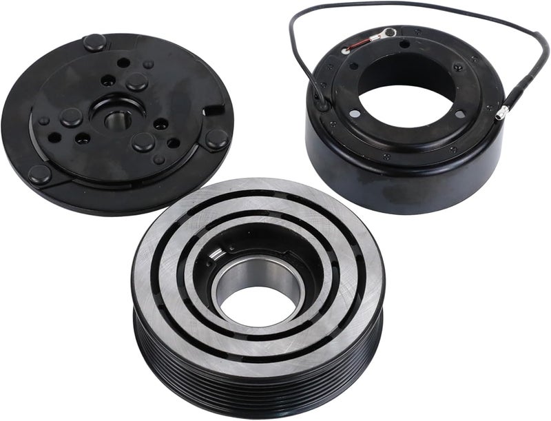 ACTECMAX AC Compressor Clutch Assembly Kit for SD 508 5H14 7PK 12V Serpentine Belt - Image 2